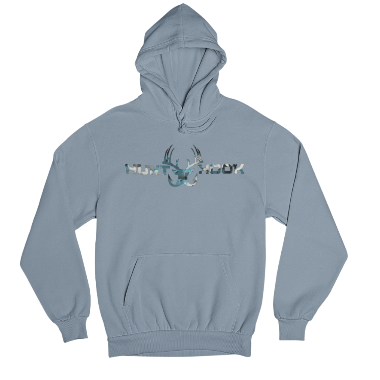 Aqua Mirage Stone Blue Unisex Hoodie