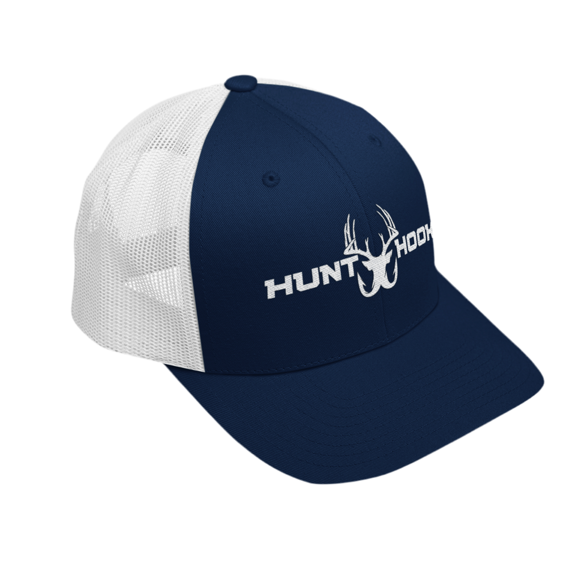 Benchmark Trucker - Navy/White