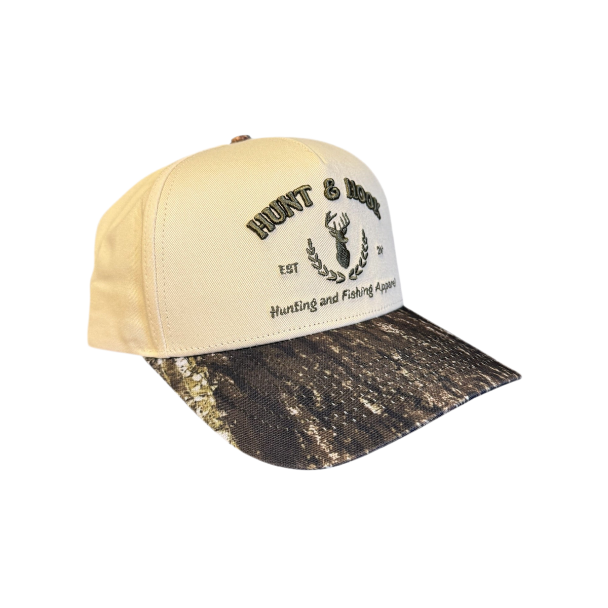 Vintage Buck Camo Hat