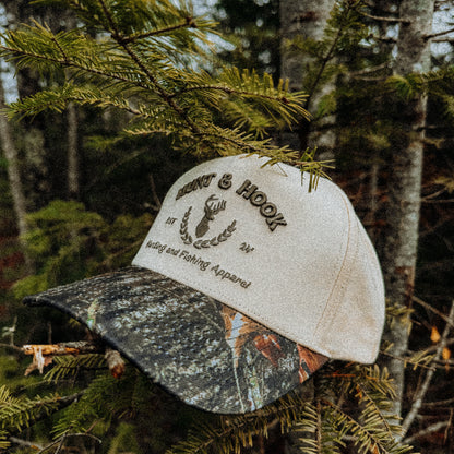 Vintage Buck Camo Hat