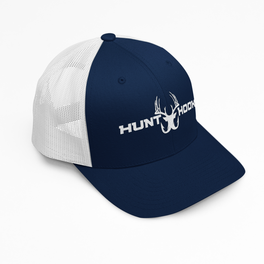 Benchmark Trucker - Navy/White