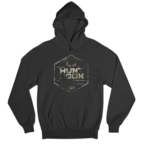 "Buck Club" Black Unisex Hoodie