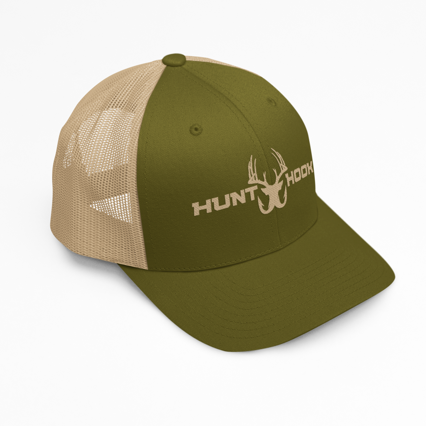 Benchmark Trucker - Moss/Khaki
