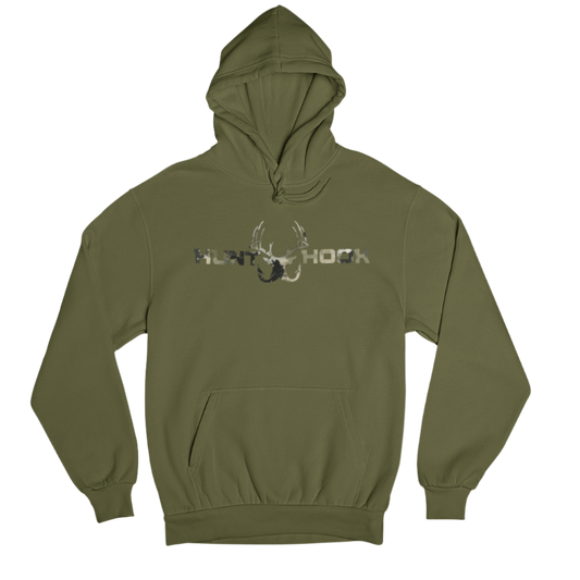 Military Green Unisex Forest Echo Hoodie